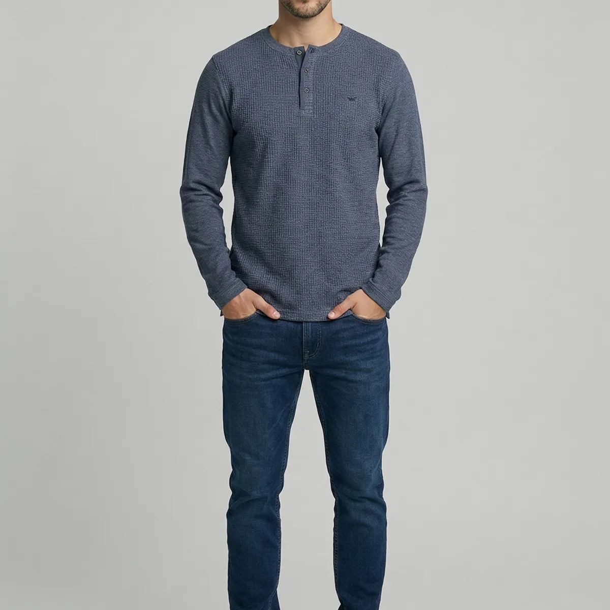 FEROUCH - Polera Cleveland Indigo Ferouch