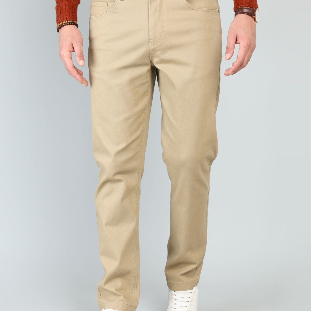 ARROW - Pantalón 5 Pocket Spandex Regular fit Beige Arrow ARROW