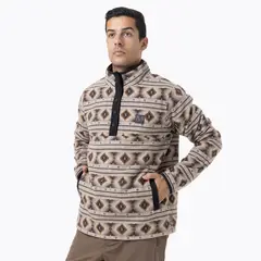 MERRELL - Polar Hombre D FPrint Snap Microfleece Gris