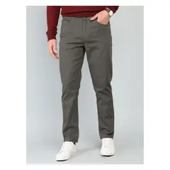 ARROW - Pantalón 5 Pocket Spandex Regular fit Café