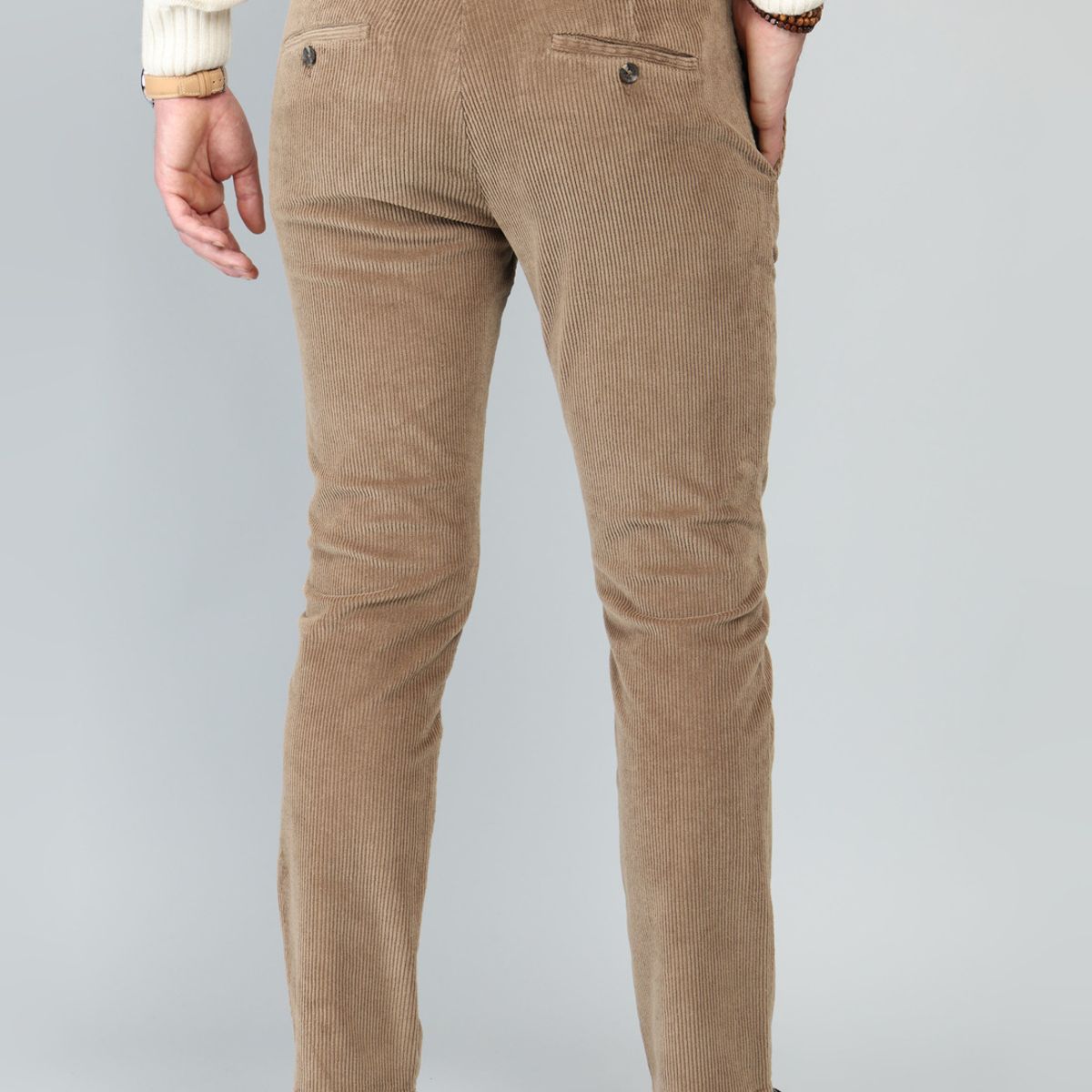 ARROW - Pantalón Cotelé Spandex Regular Fit Camel Arrow ARROW