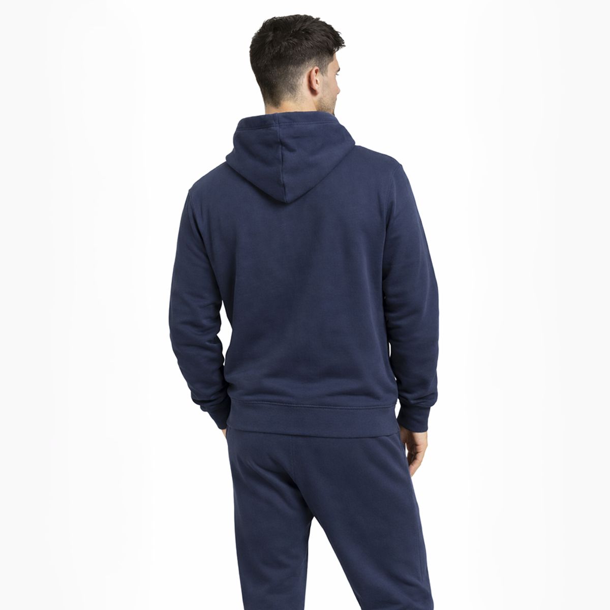 GANGSTER - Poleron Fullzipper Link Azul