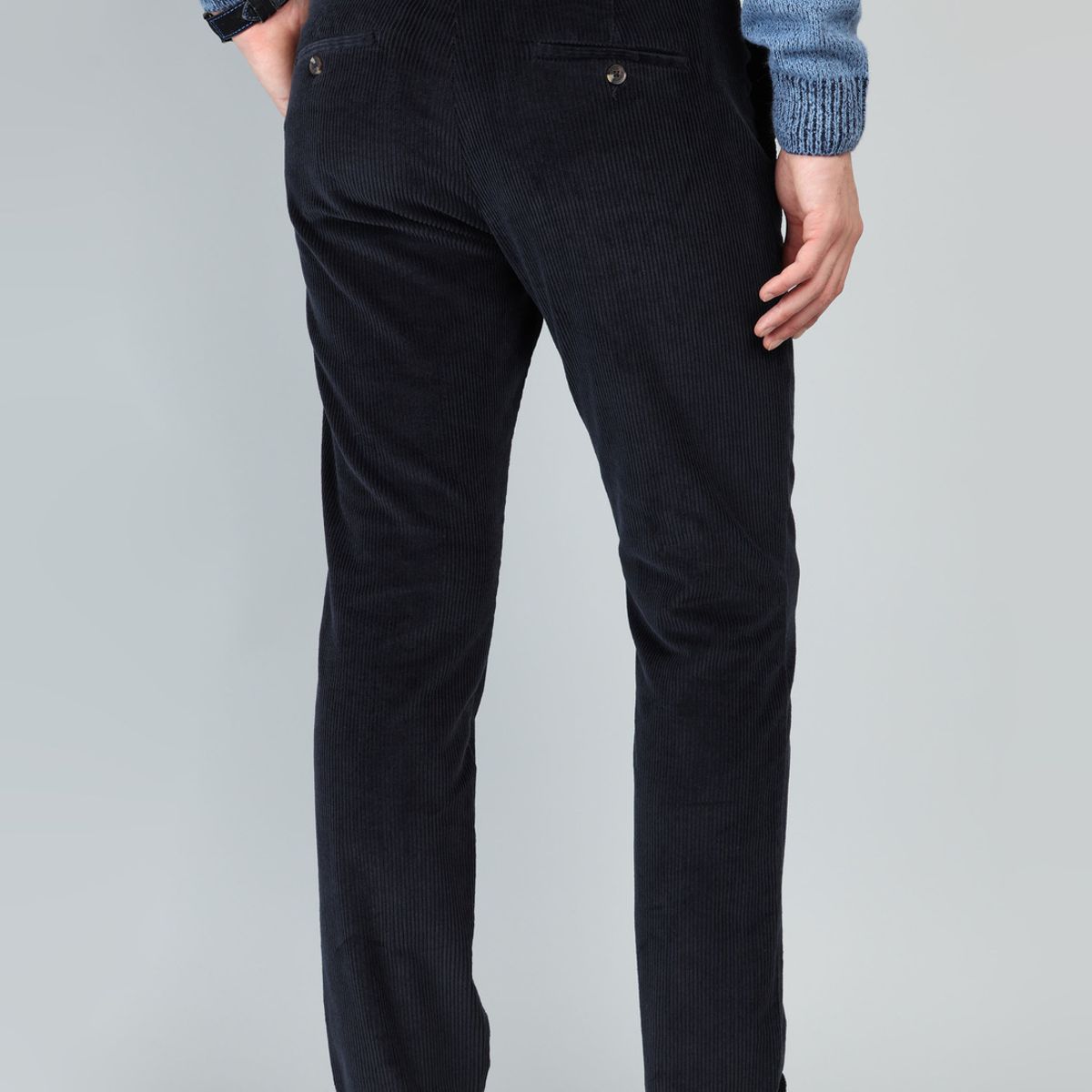 ARROW - Pantalón Cotelé Spandex Regular Fit Azul Marino Arrow ARROW