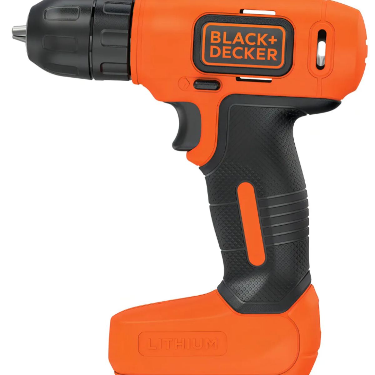 B+D - Taladro Atornillador 8v Ion-litio Black+decker Ld008-b2c Color NaranjaNegro