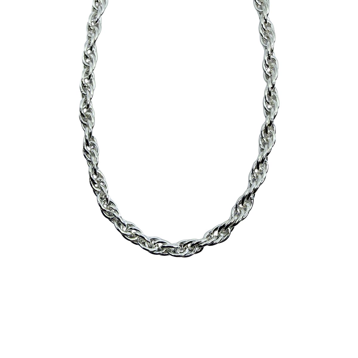 JOYAS LANDEROS - Cadena Turbillón Ralo Plata 925 60cm