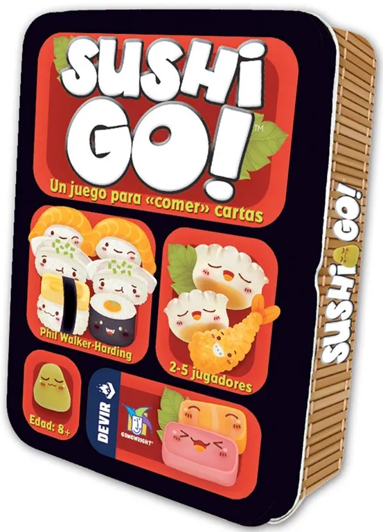 Sushi go. Un juego para comer cartas