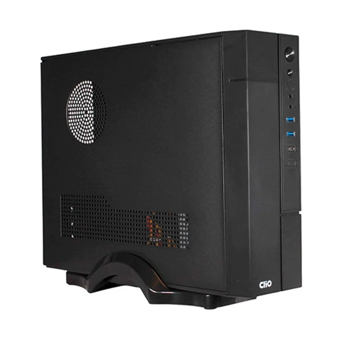 CLIO - Gabinete - Clio Slim S609 - Incluye Fuente 500 W - Micro ATX