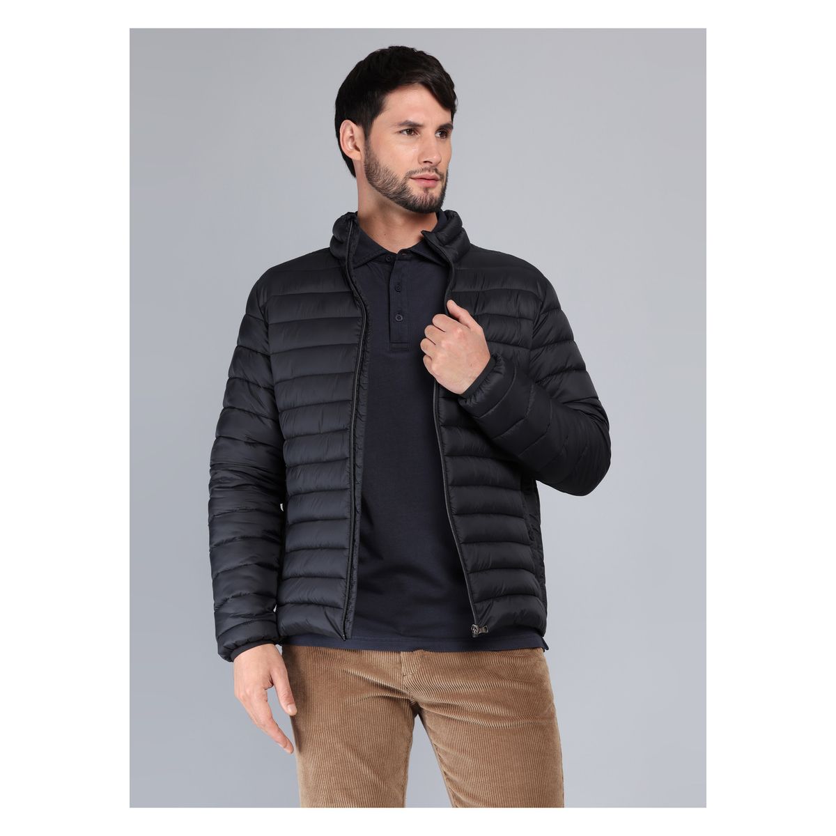 ARROW - Parka Manga Larga Regular Fit Negro Arrow ARROW