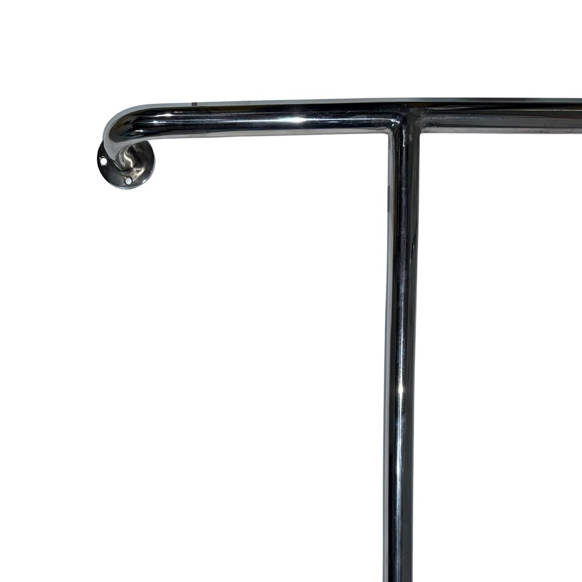 GENERICO - Barra de seguridad para baño triple rincón inoxidable Izquierda