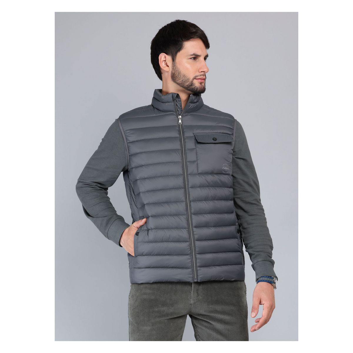 ARROW - Parka Sin Mangas Regular Fit Gris Arrow ARROW