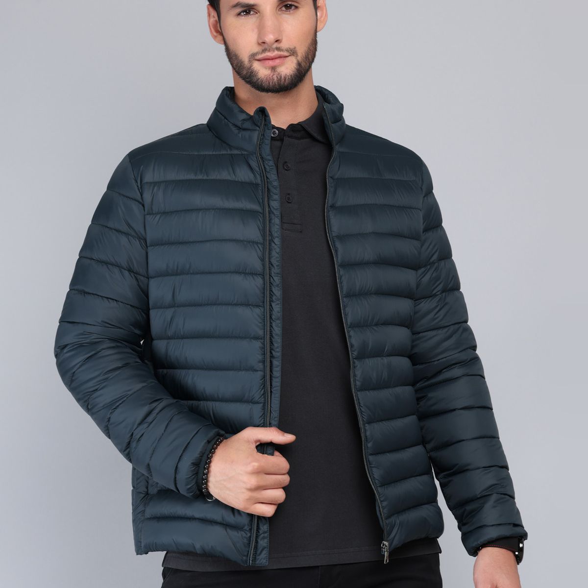 ARROW - Parka Manga Larga Regular Fit Petróleo Arrow ARROW