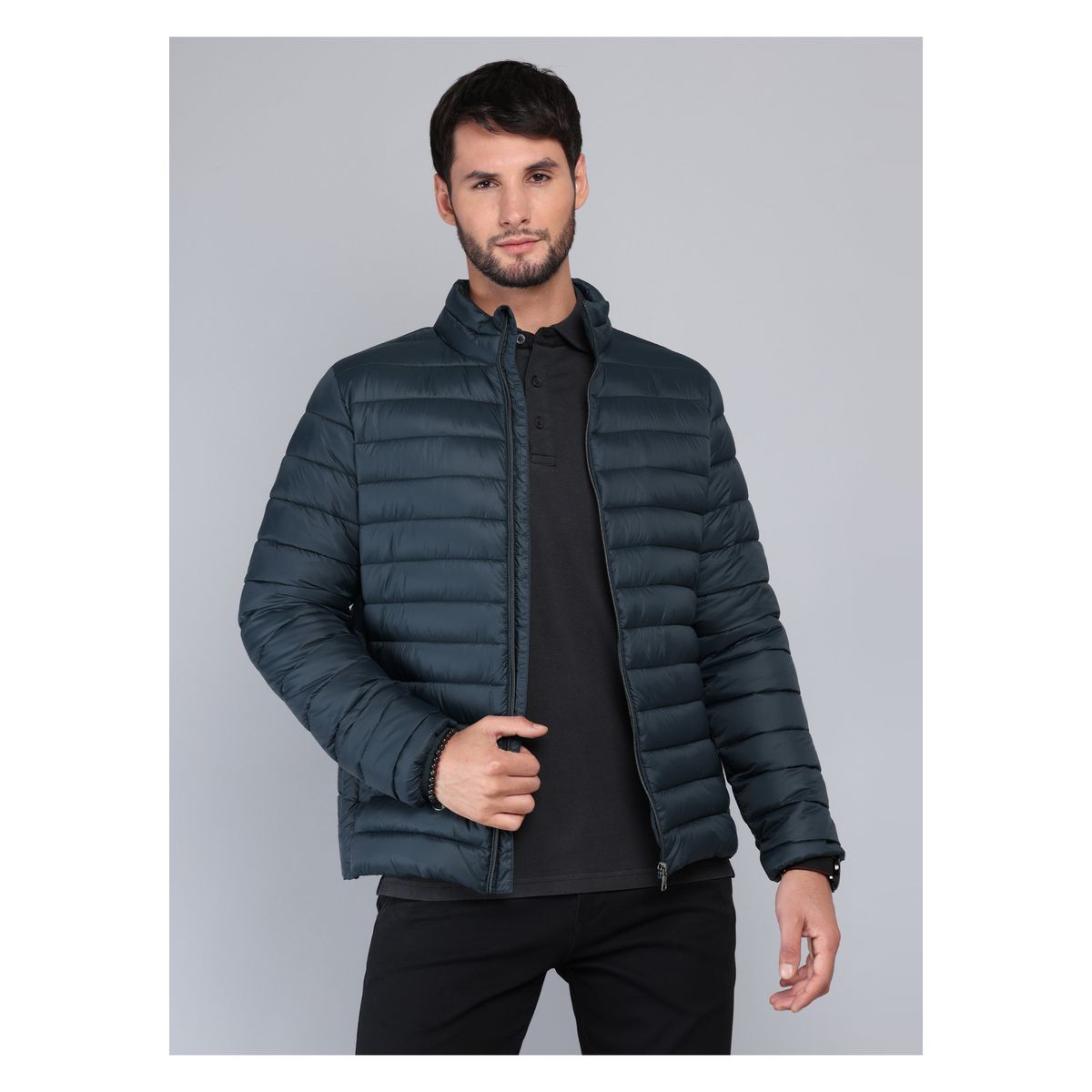ARROW - Parka Manga Larga Regular Fit Petróleo Arrow ARROW