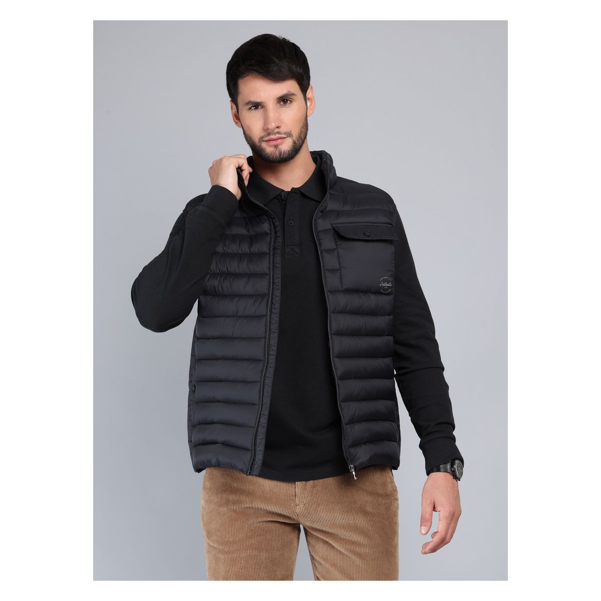 ARROW - Parka Sin Mangas Regular Fit Negro Arrow ARROW