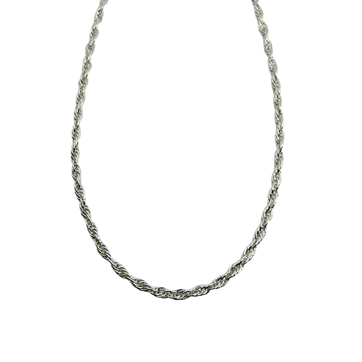 JOYAS LANDEROS - Cadena Turbillón Plata 925 40cm 2mm