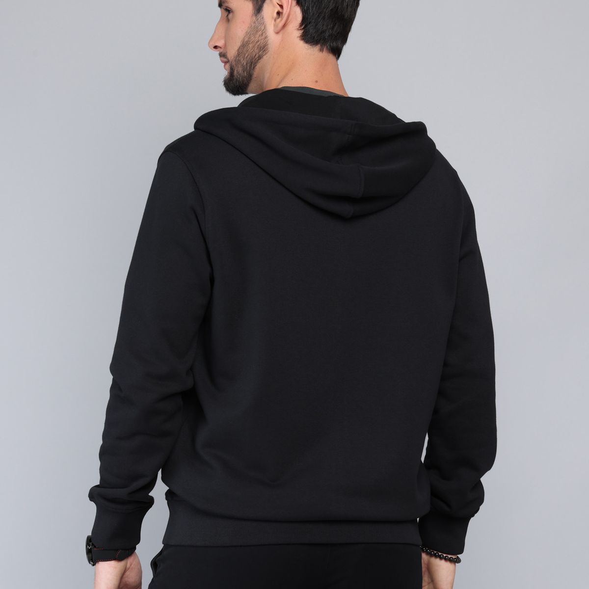 ARROW - Polerón Con Capucha Regular Fit Negro Arrow ARROW