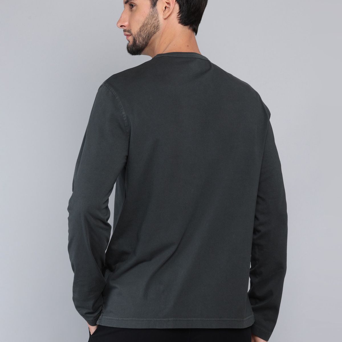 ARROW - Polera Manga Larga Regular Fit Negro Arrow ARROW