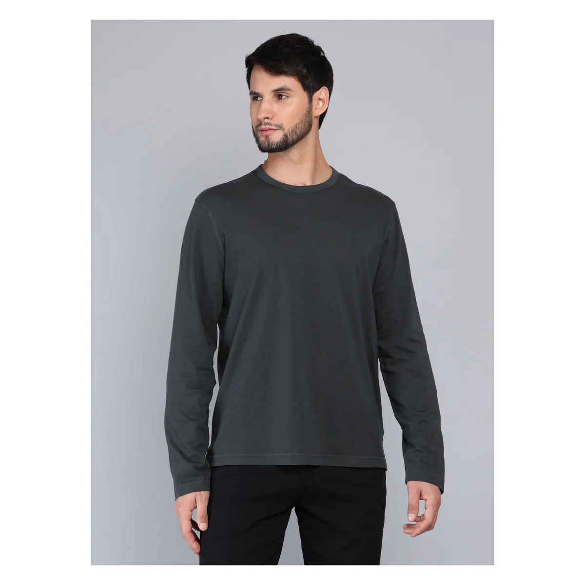 ARROW - Polera Manga Larga Regular Fit Negro Arrow ARROW