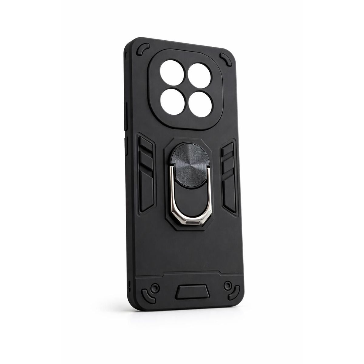 GENERICO - Carcasa Para Xiaomi Note 14 Pro 5g Anti Golpes Anillo Negro