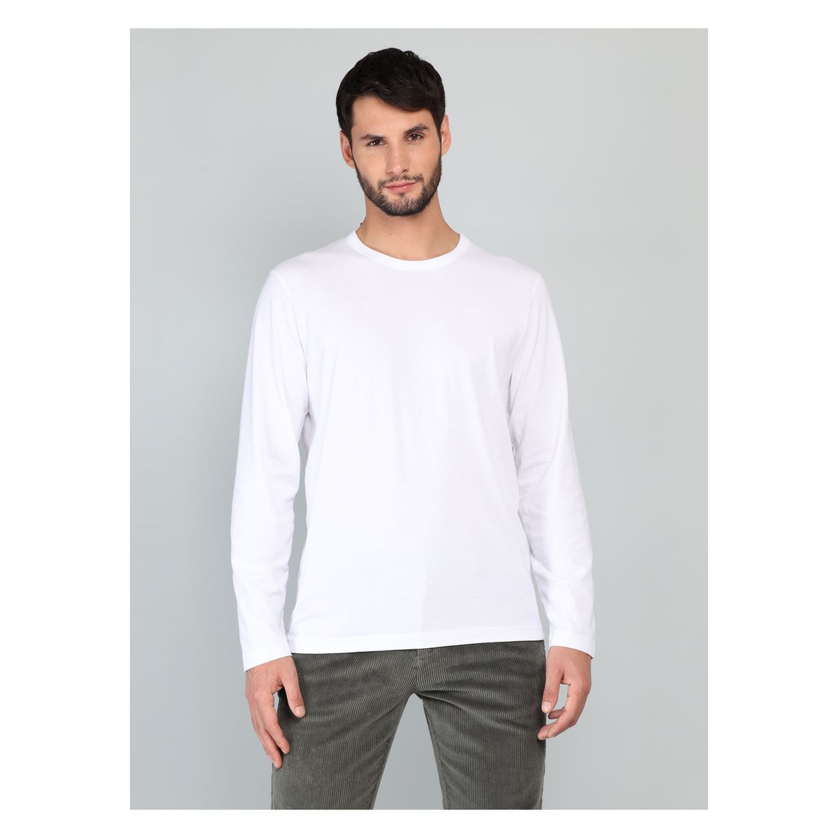 ARROW - Polera Manga Larga Regular Fit Blanco Arrow ARROW