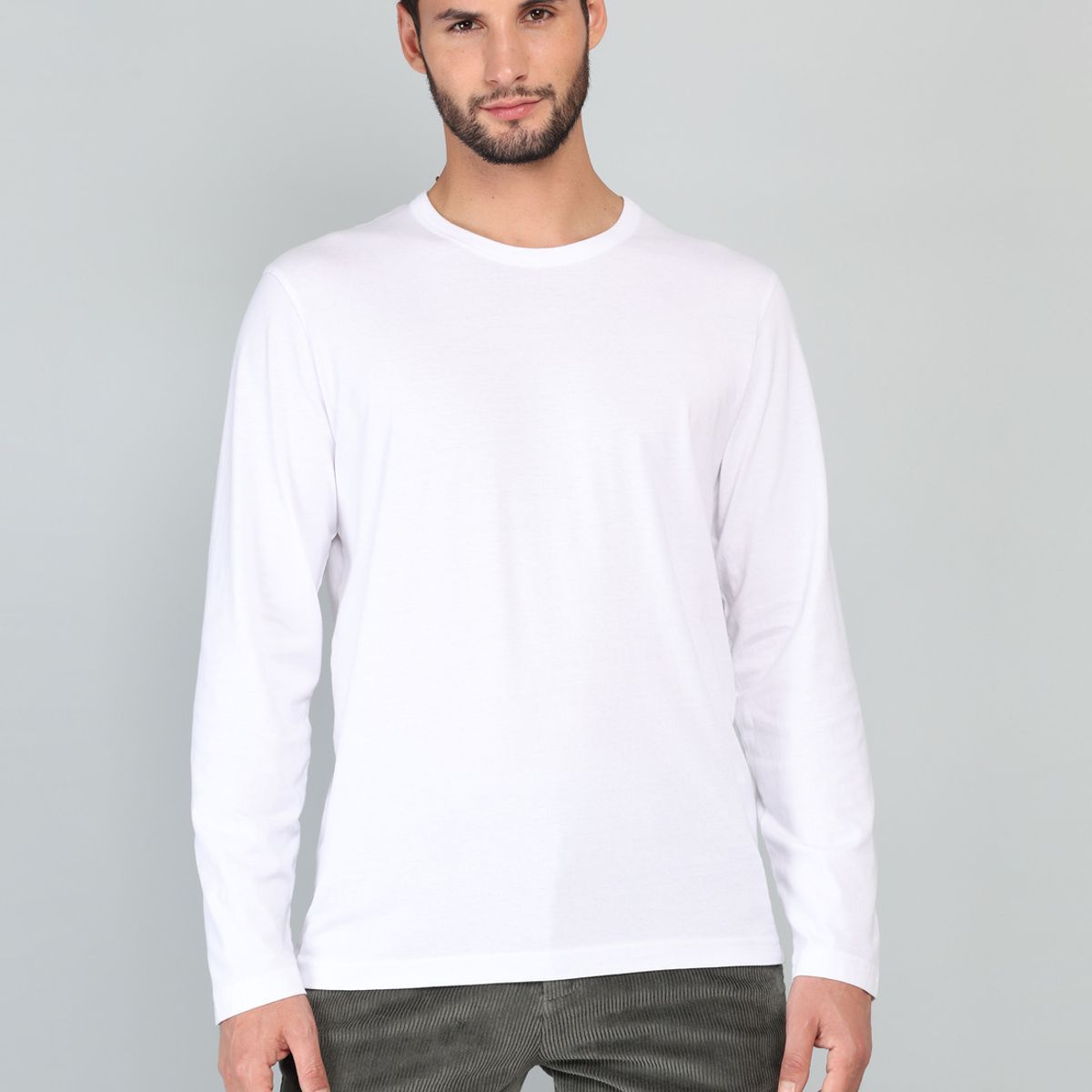 ARROW - Polera Manga Larga Regular Fit Blanco Arrow ARROW