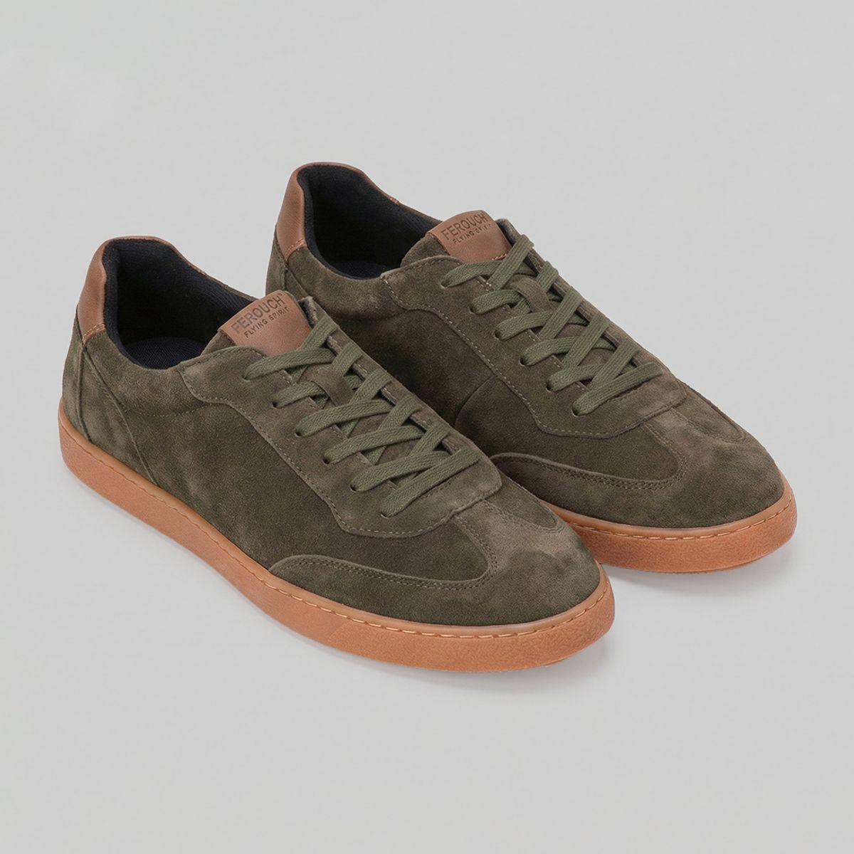 FEROUCH - Zapatillas Dallas Musgo Ferouch