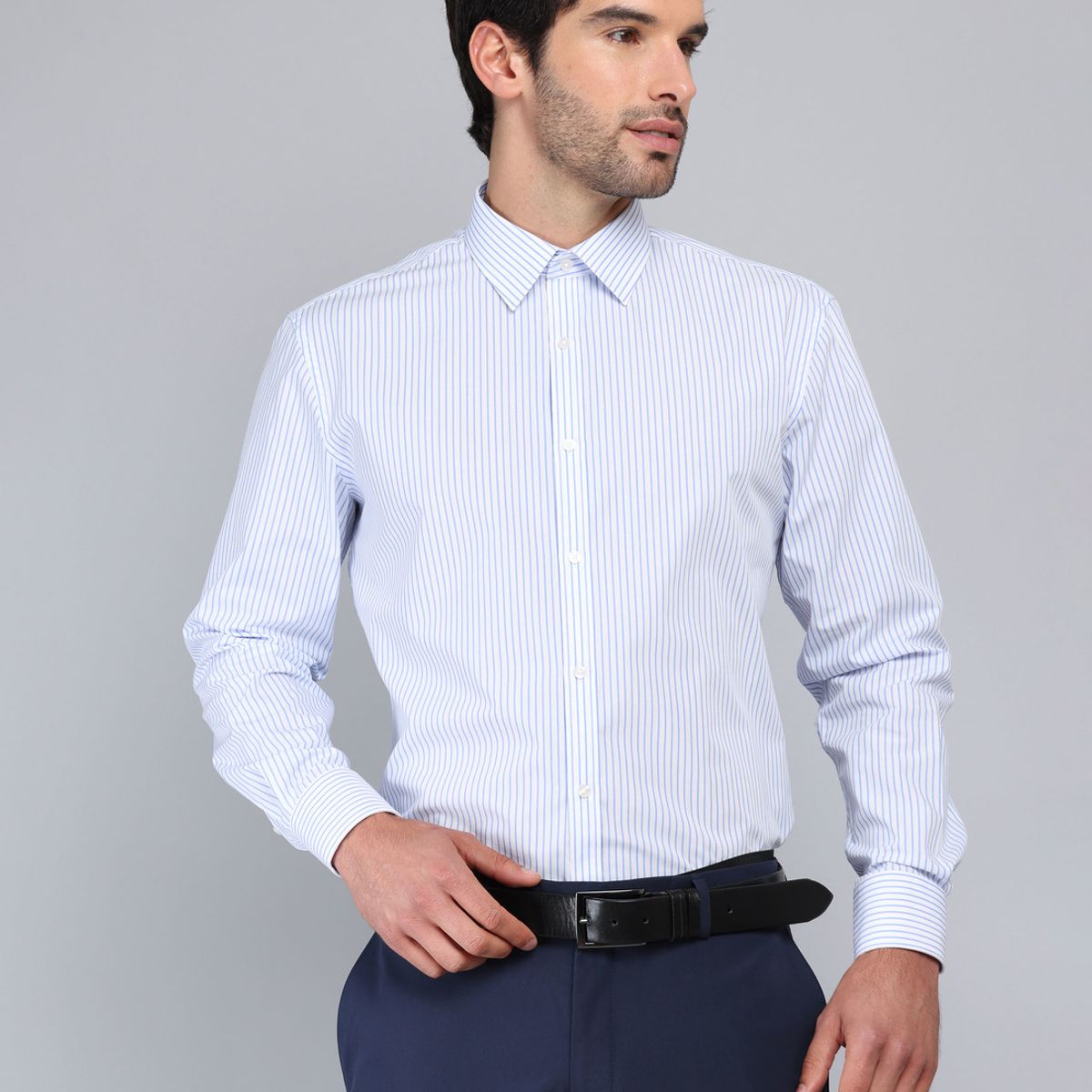 VAN HEUSEN - Camisa Formal A Rayas Van Heusen VAN HEUSEN