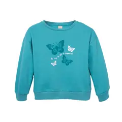 PILLIN - Polerón Celeste Niña PVD501-26TUR