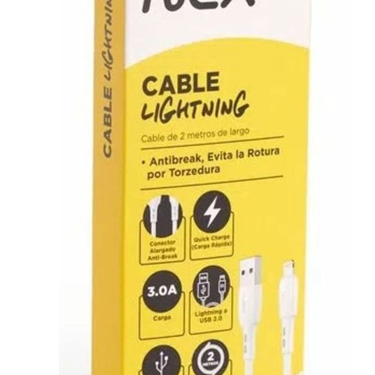GENERICO - Cable iphone 2m nex