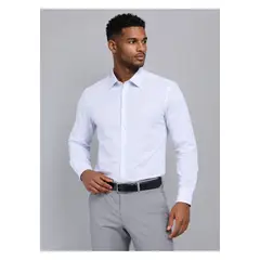 VAN HEUSEN - Camisa Formal Texturada