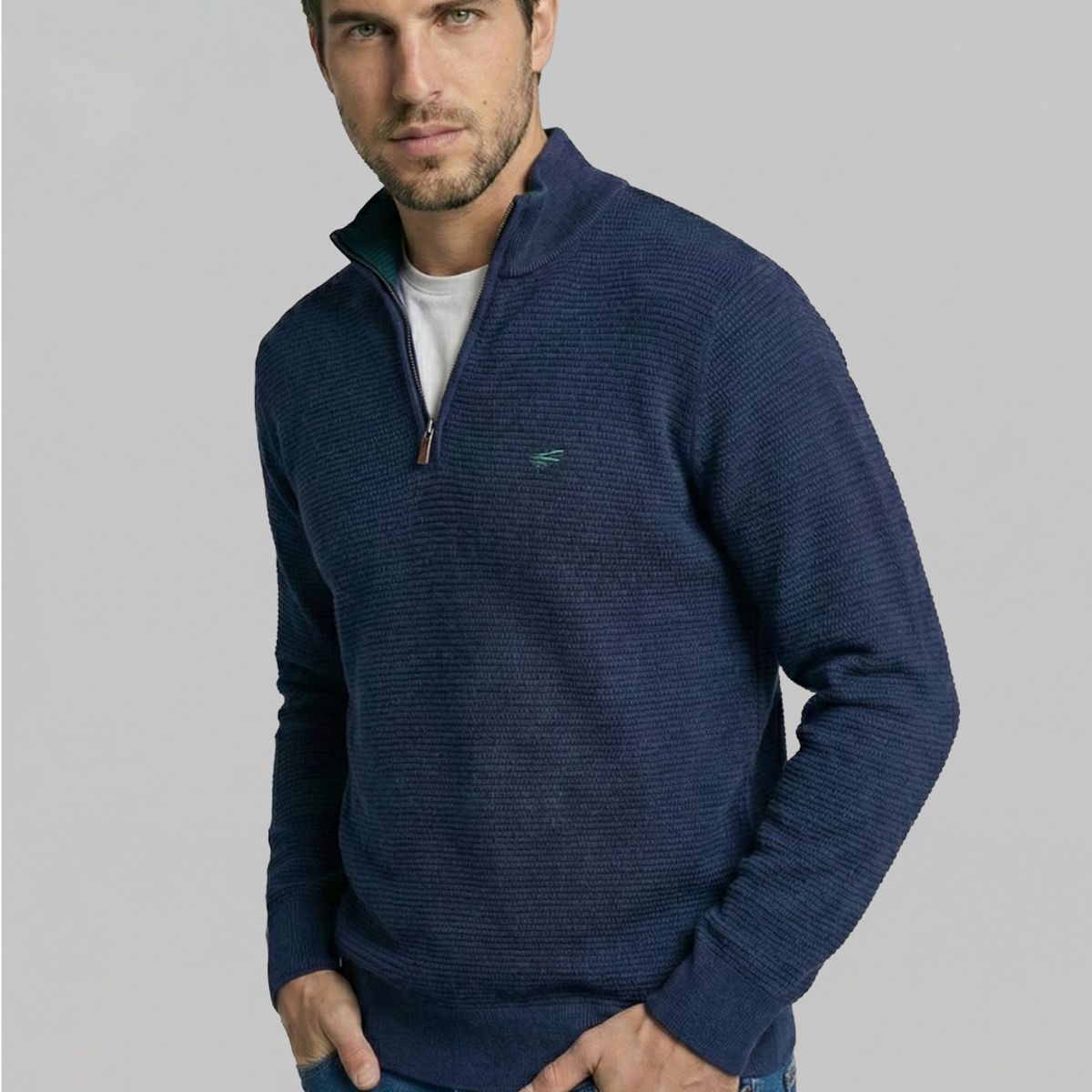 FEROUCH - Sweater Baytown Navy Ferouch