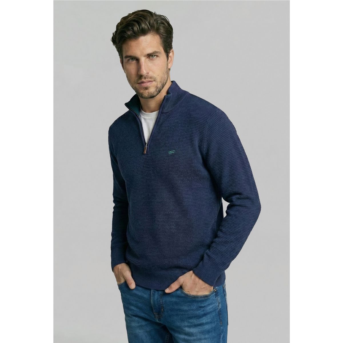 FEROUCH - Sweater Baytown Navy Ferouch