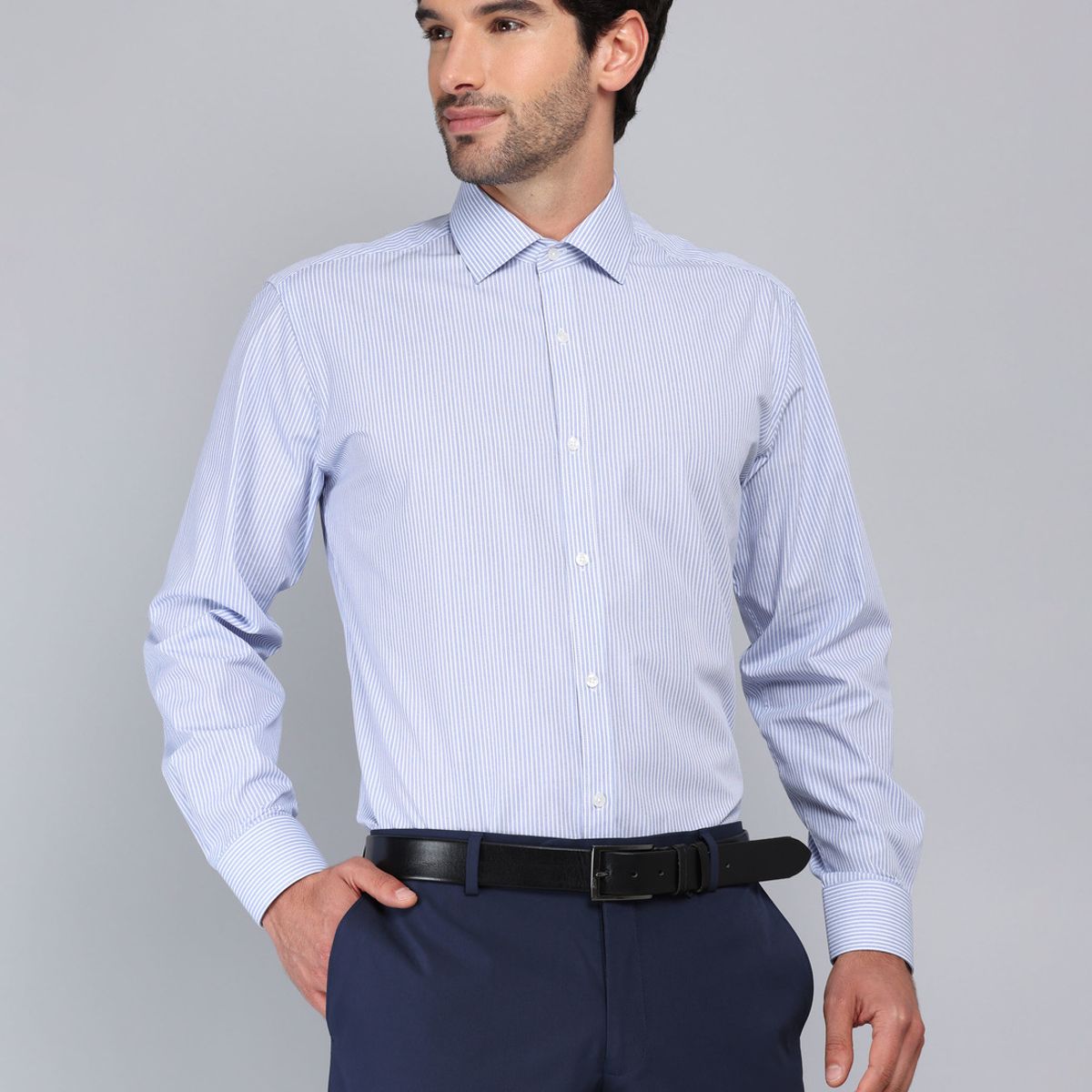 VAN HEUSEN - Camisa Formal A Rayas Van Heusen VAN HEUSEN