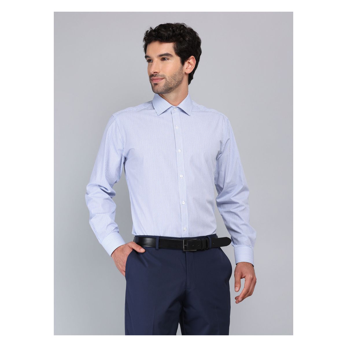VAN HEUSEN - Camisa Formal A Rayas Van Heusen VAN HEUSEN