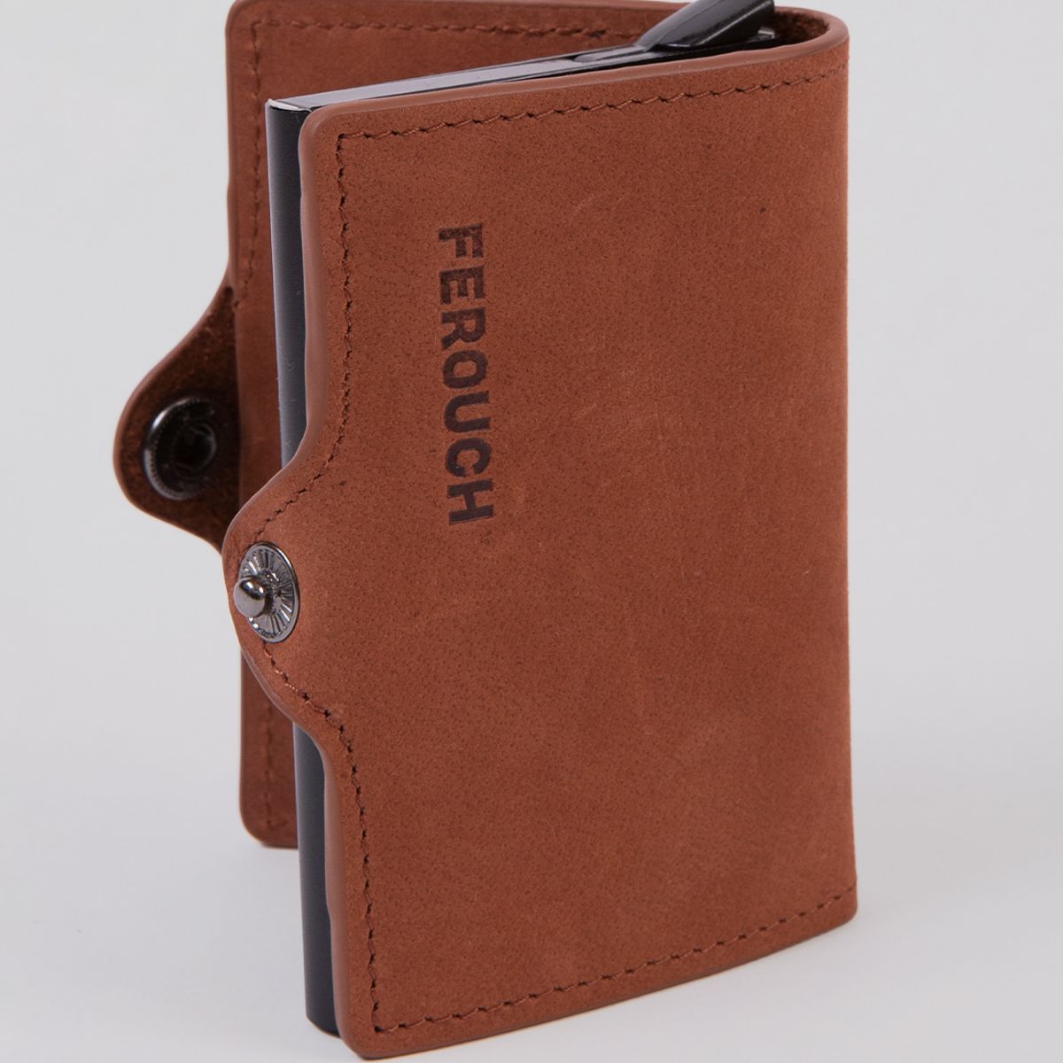 FEROUCH - Billetera Portaland Brown Ferouch