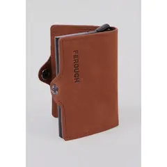 FEROUCH - Billetera Portaland Brown