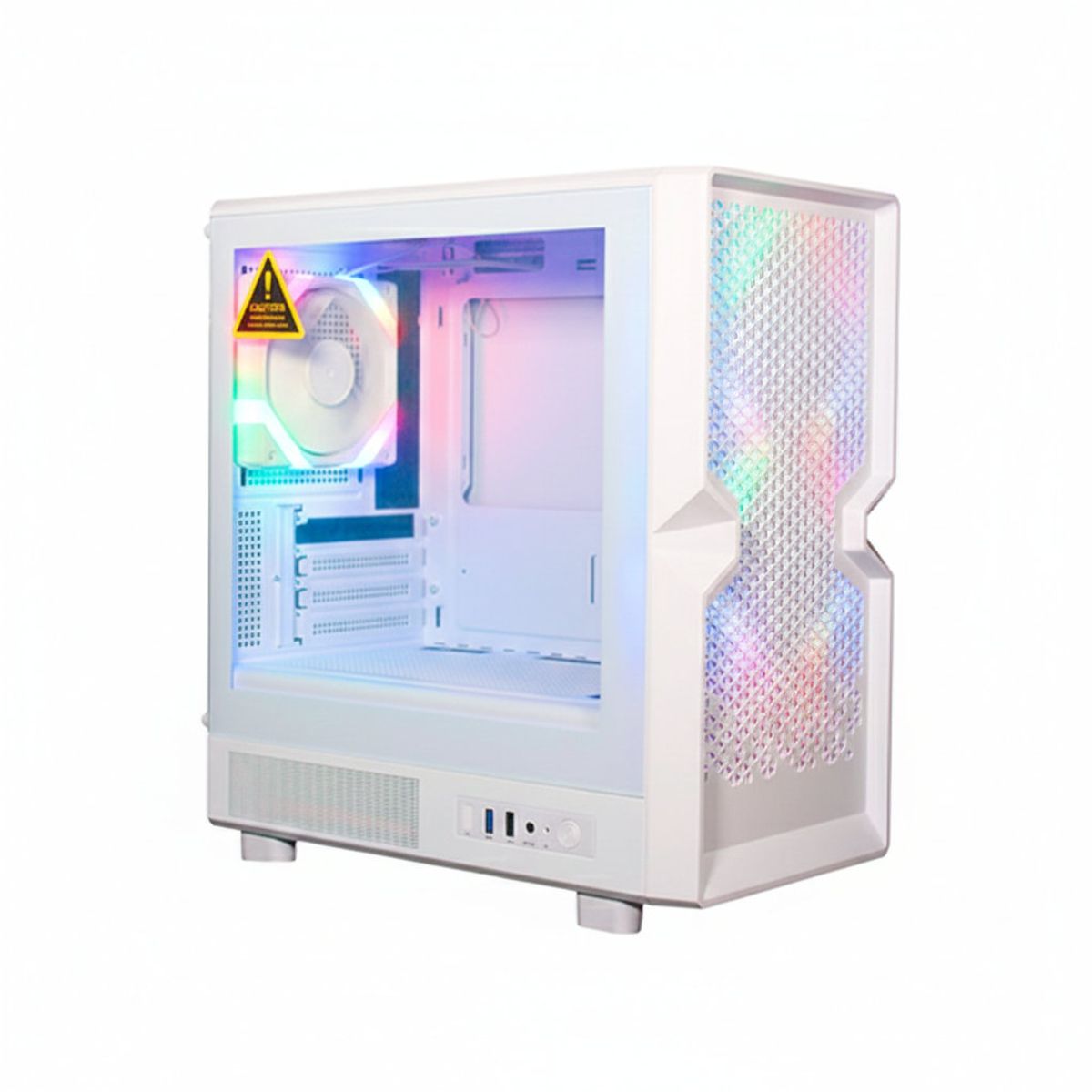 CLIO - Gabinete - Clio M4 - Micro ATX - Blanco