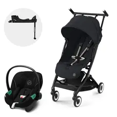 CYBEX - Coche Travel System Libelle BLK MGB + Aton S2 + Base