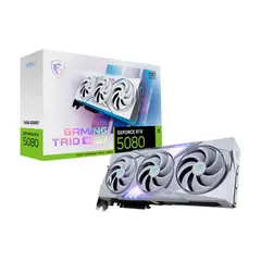 MSI - Tarjeta de Video RTX 5080 16G GAMING TRIO OC WHITE