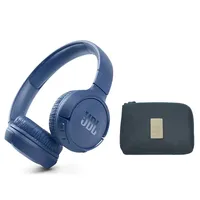 Audifonos Inalámbrico Tune 520BT Y Toumi Audífono Estuche Azul