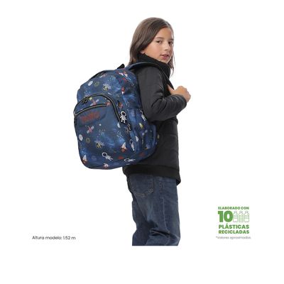 Imagen 2 del producto Mochila Urbana Acuarela 20l Compacta Y Moderna