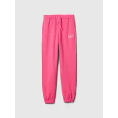 GAP - Pantalón de Buzo Basic Heritage Jogger Niña Rosado