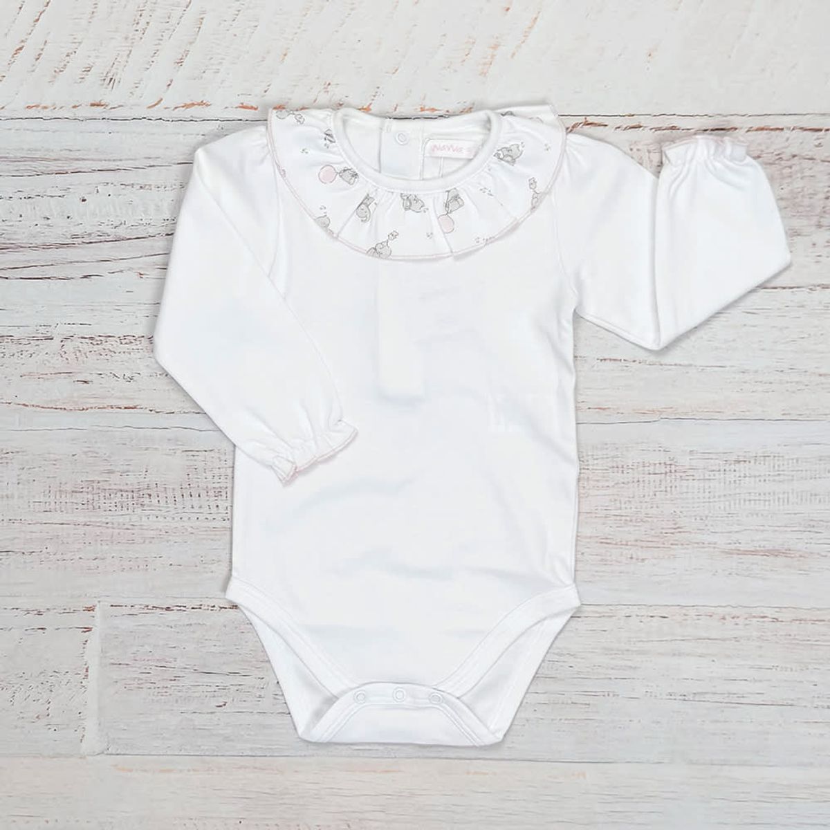 WAWA BABY DESIGN - Body Elefante Rosado