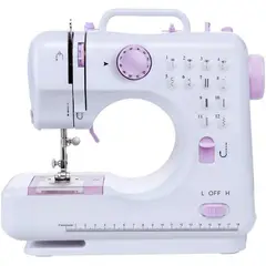 MOVI - Máquina de Coser 12 Puntadas Multifunción con Pedal y Luz LED