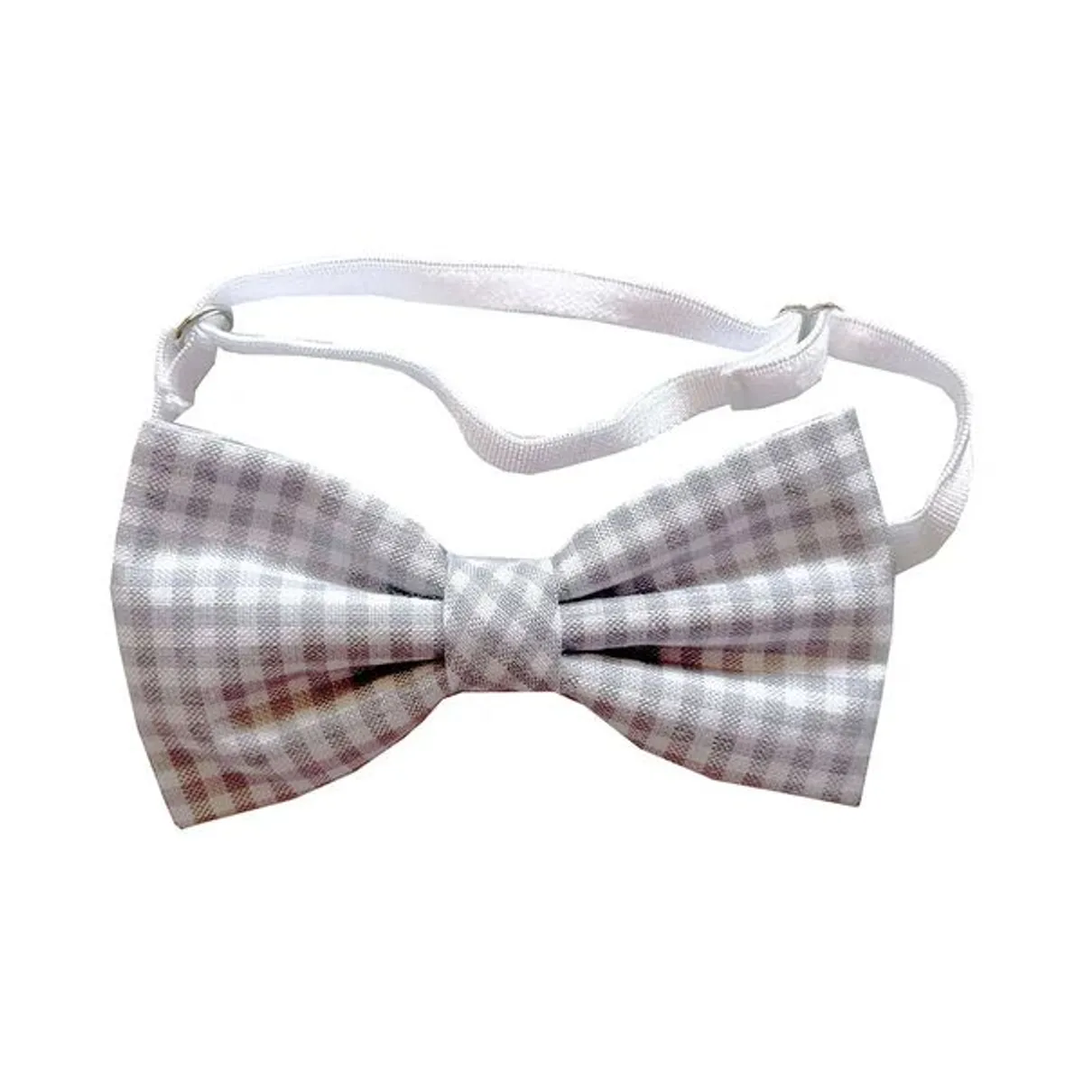 WAWA BABY DESIGN - Corbatin Cuadros Gris