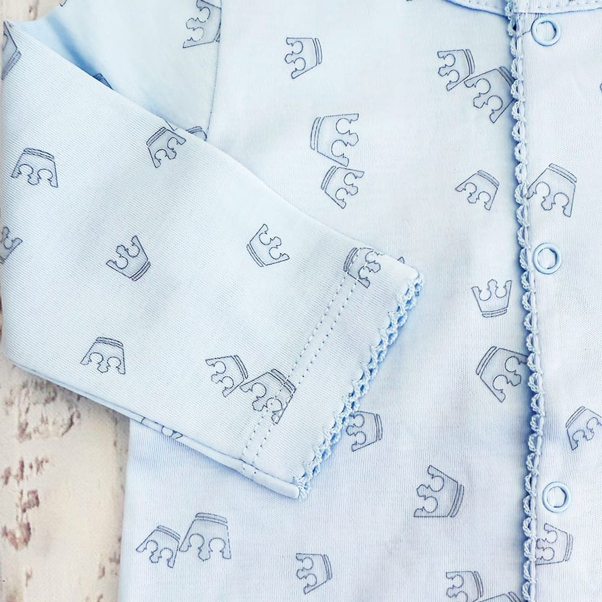 WAWA BABY DESIGN - Enterito Corona Celeste