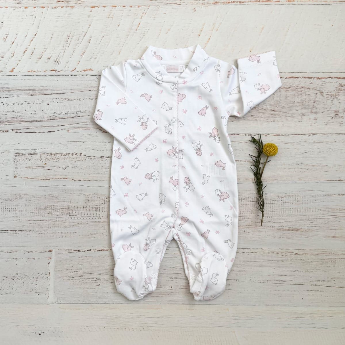 WAWA BABY DESIGN - Enterito Rosado Conejo