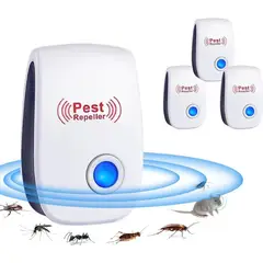 GENERICO - Pack 3 Repelentes de Insectos y Ratas Pest Rejet - Protección Total para Tu Hogar