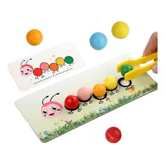 GENERICO - Juego Didáctico De Clasificación Pinza De Numeros Y Colores Multicolor