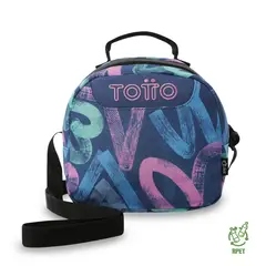 TOTTO - Lonchera Térmica para Mujer Borrador Mediano Azul