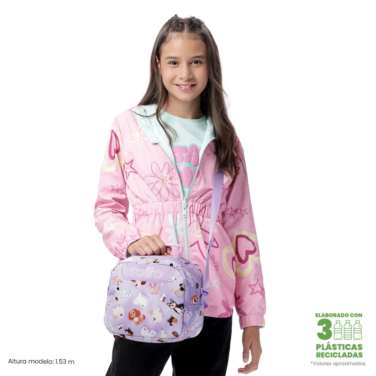 TOTTO - Lonchera Térmica para Mujer Borrador Mediano